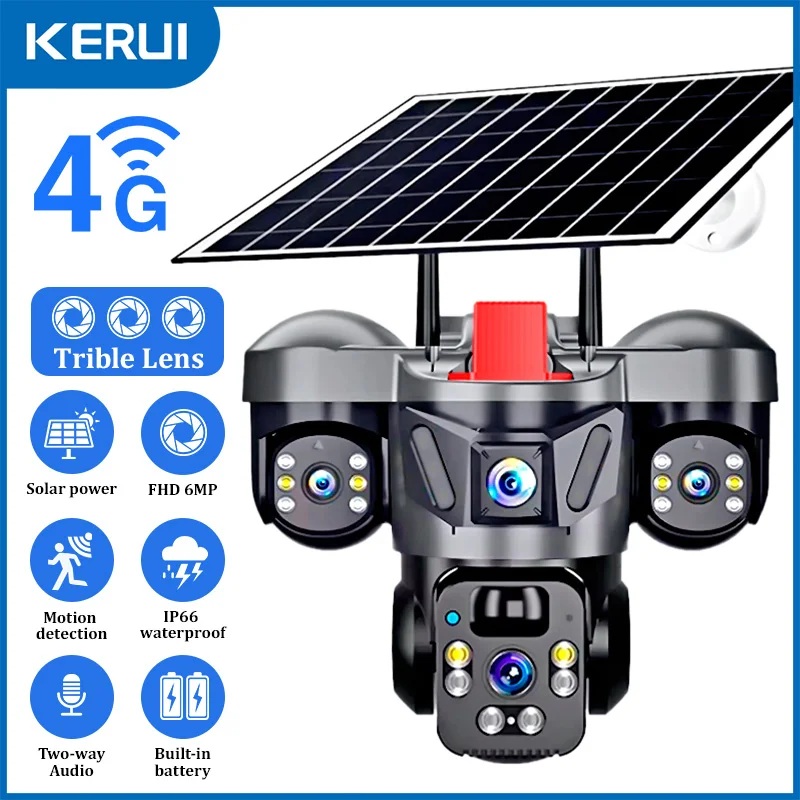 Solar Panel Tilt Mount - KERUI V380 Pro Açık PTZ 6MP