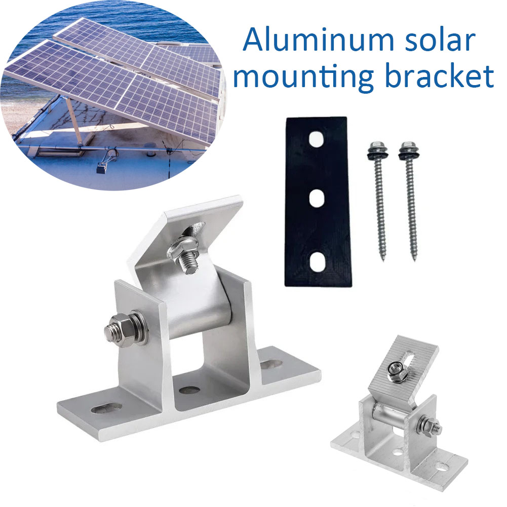 Solar Panel Tilt Mount - 1/2 Set Alüminyum Güneş Paneli Eğim