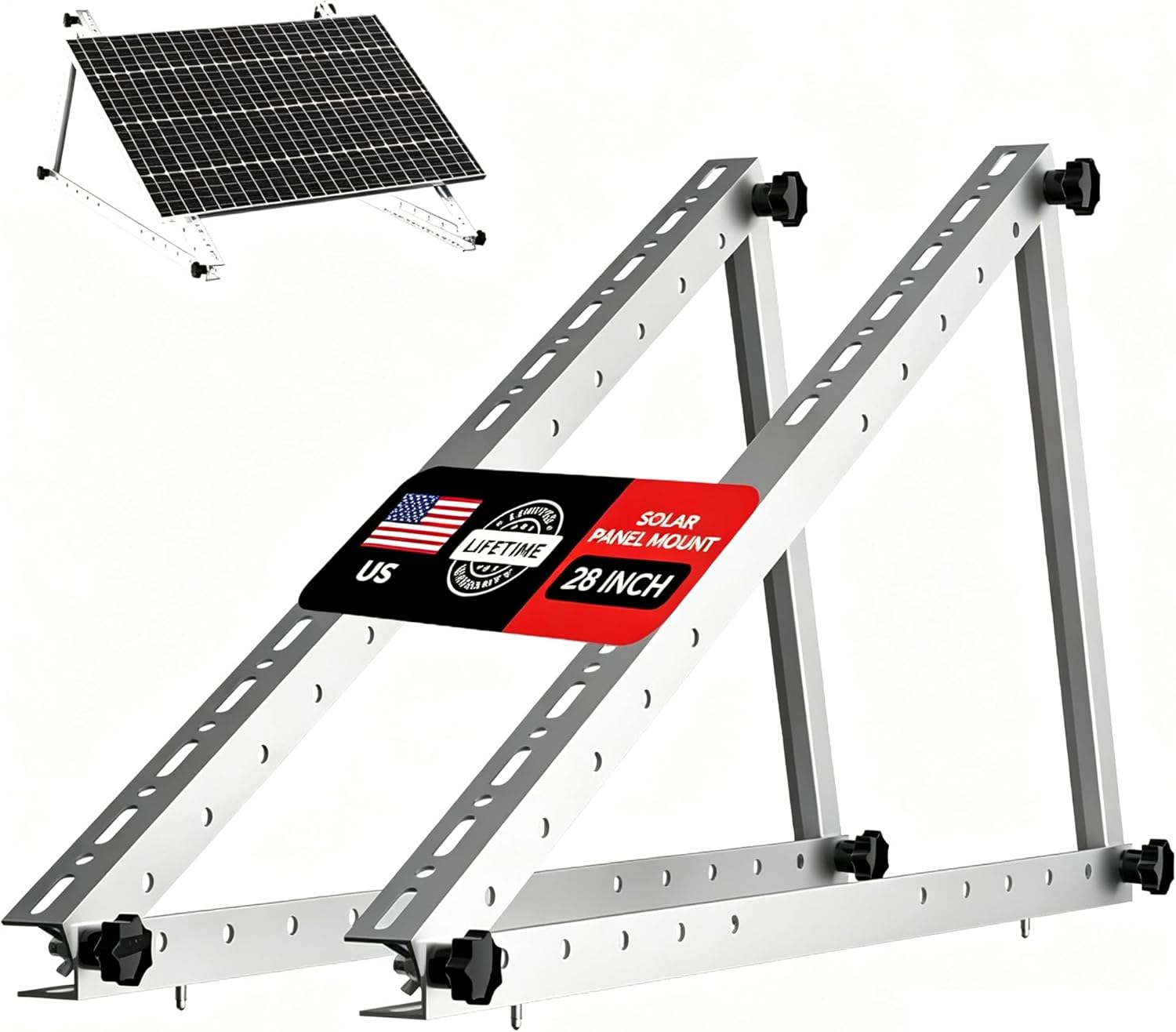 1 adet Premium 28 İnç Güneş Pa - Solar Panel Tilt Mount incelemesi ve fiyatı