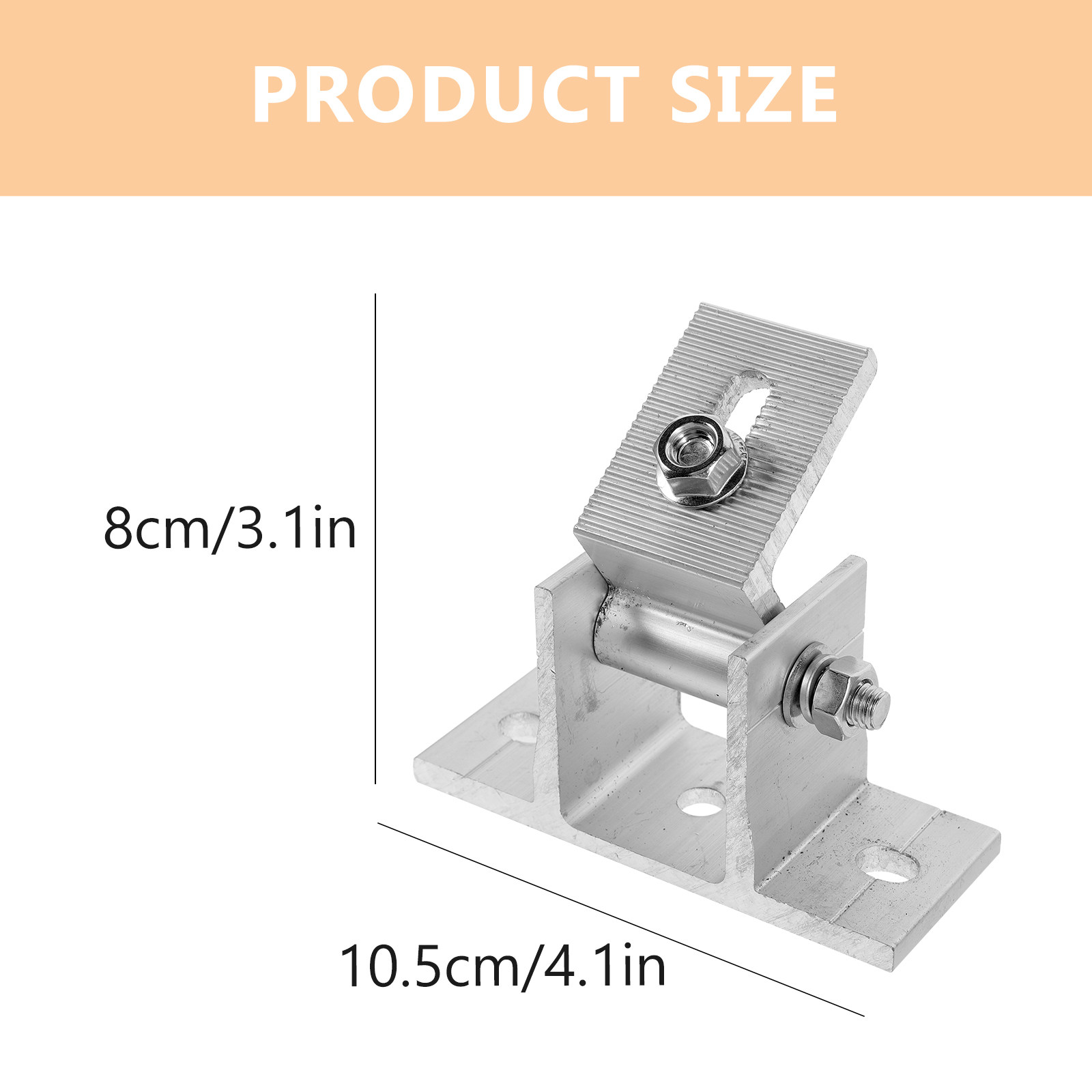 4 adet güneş paneli montaj bra - Solar Panel Tilt Mount incelemesi ve fiyatı
