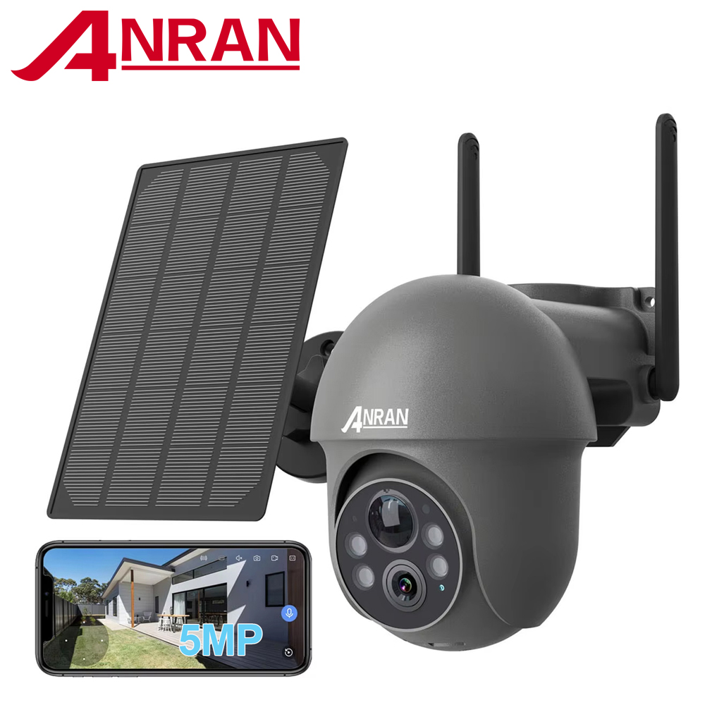 ANRAN 2K WiFi Kamera 3/5MP Gün - Solar Panel Tilt Mount incelemesi ve fiyatı