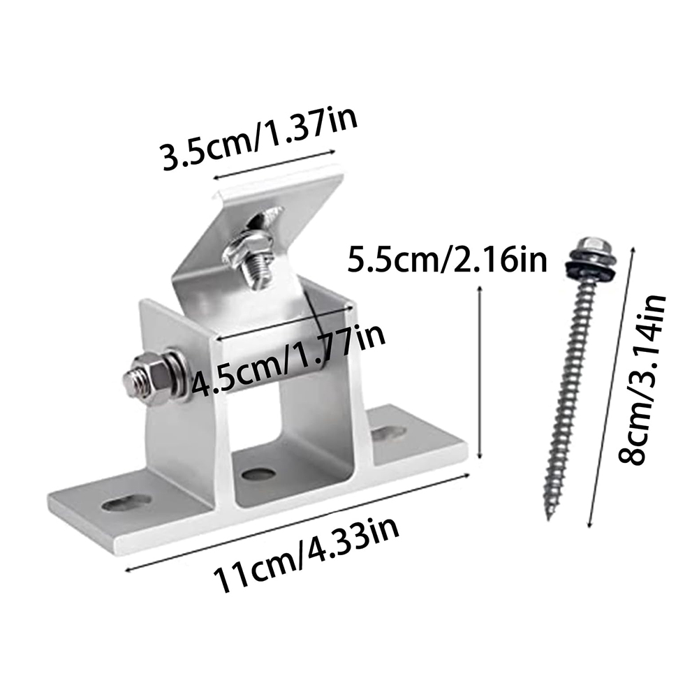 2 Adet Alüminyum Güneş Paneli  - Solar Panel Tilt Mount incelemesi ve fiyatı